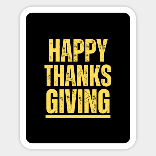 Thanksgiving Sticker